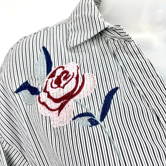 Anthropologie Skies Are Blue Womens XS Popover Top - Picture 3 of 12